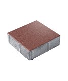 Брусчатка гладкая красная 300*300