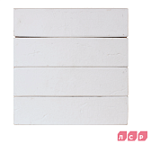 Кирпич ЛСР клинкер фасадный белый "Вернамо" 