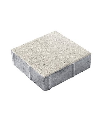 Брусчатка гладкая белая 300*300