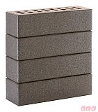 Кирпич ЛСР клинкер фасадный серебристый "Эльфюс"