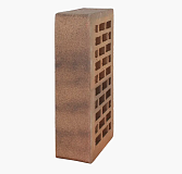 Кирпич керамический лицевой Ореховый флэш гладкий 1НФ ЛСР