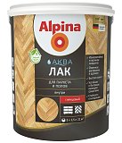Лак акриловый Alpina Аква Лак для паркета и полов шелковисто-матовый